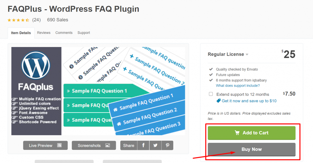 FAQ Plus - WordPress FAQ Plugin