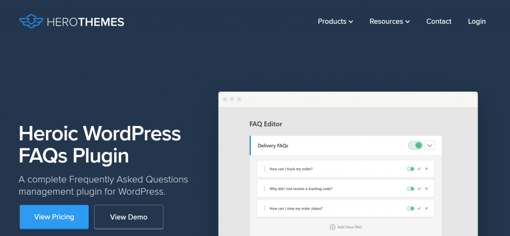 WordPress FAQs Plugin